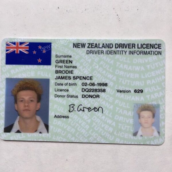 NEW ZEALAND FAKE ID & NEW ZEALAND FAKE DRIVERS LICENCE