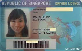 Singapore Fake Driving Licence