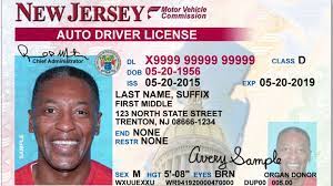New Jersey Fake Driving Licence
